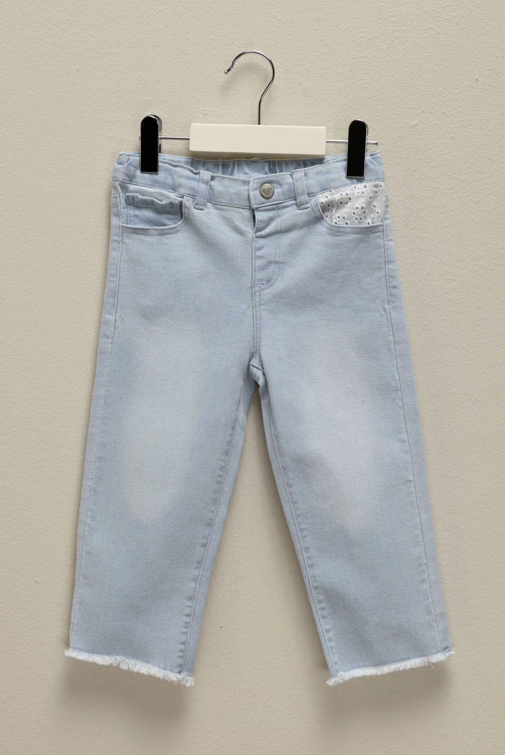 Gilet En Jean Bebe Denim Taille XS - Occasion Très Bon État, Bleu