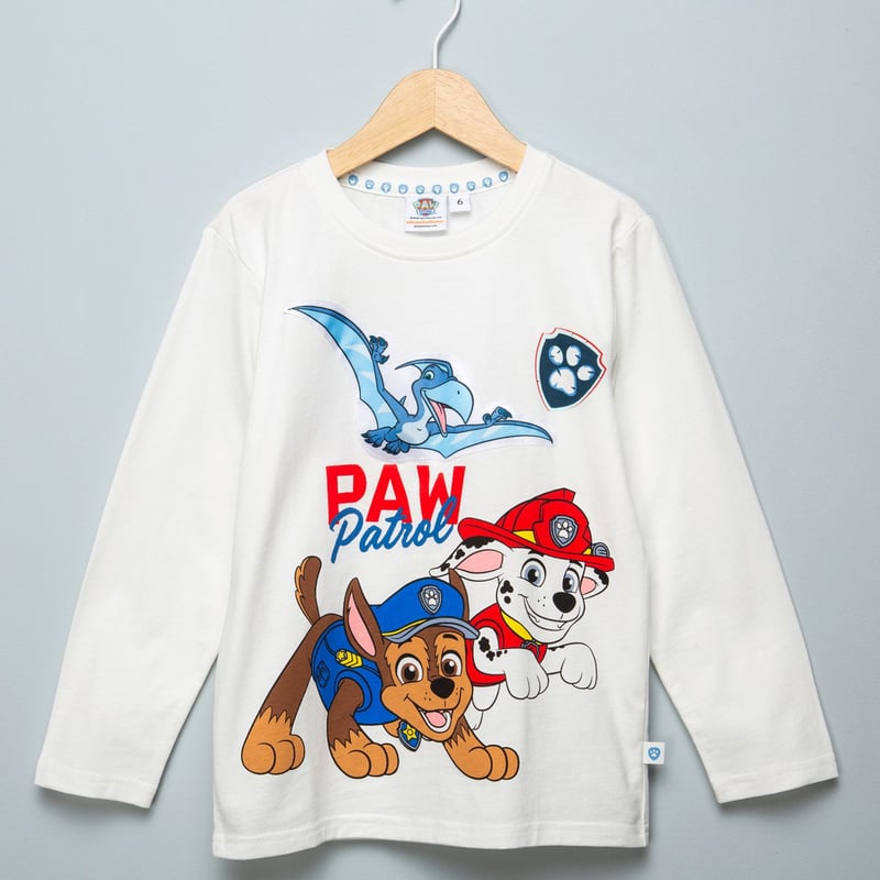 Polo Nino Manga Larga Algodon Paw Patrol