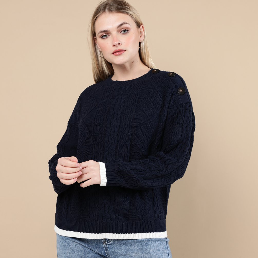 Chompa 100% Algodón Orgánico Mujer Basement BASEMENT | falabella.com