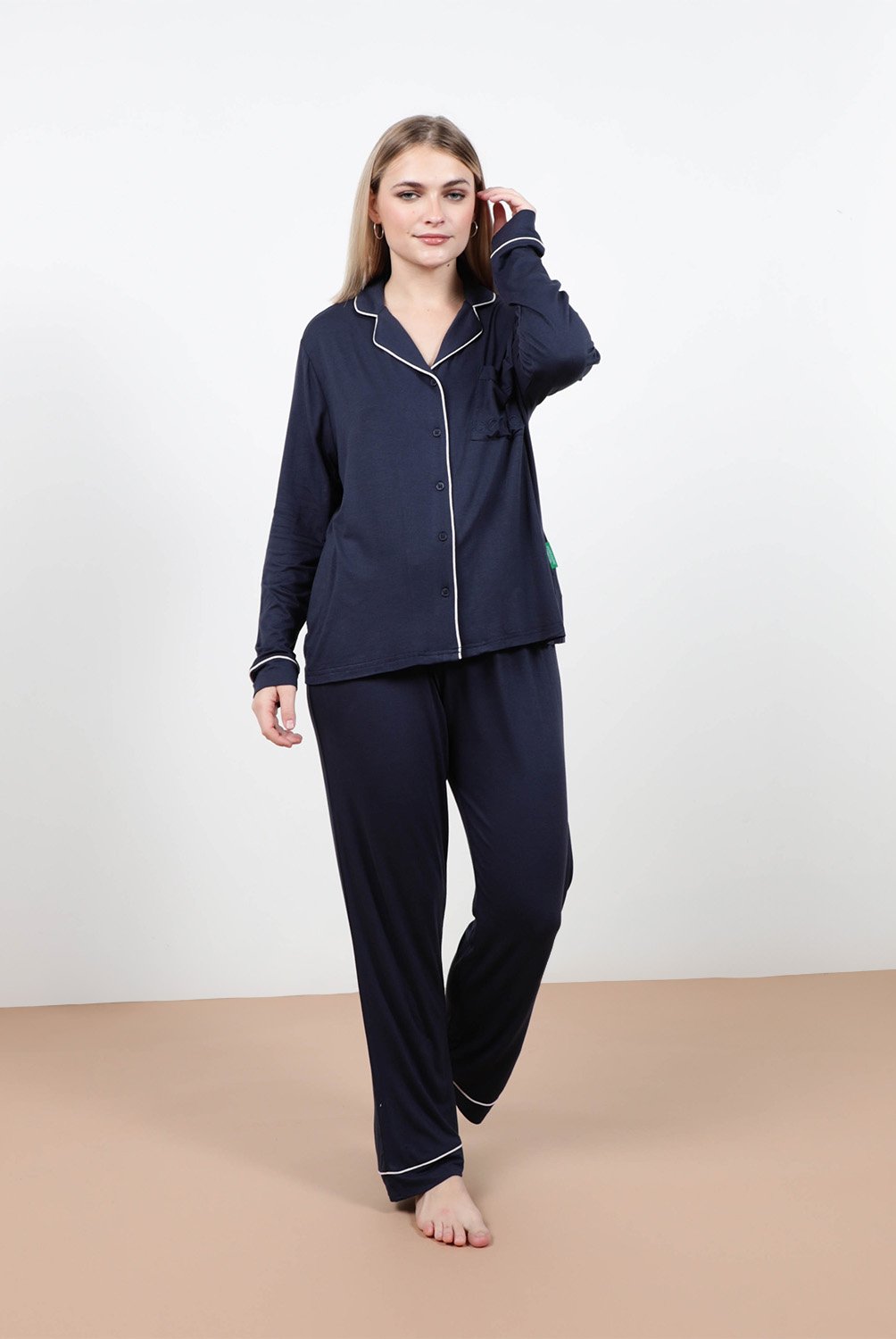 Benetton Falabella Pijamas De Polar Mujer BENETTON Pijama De Mujer