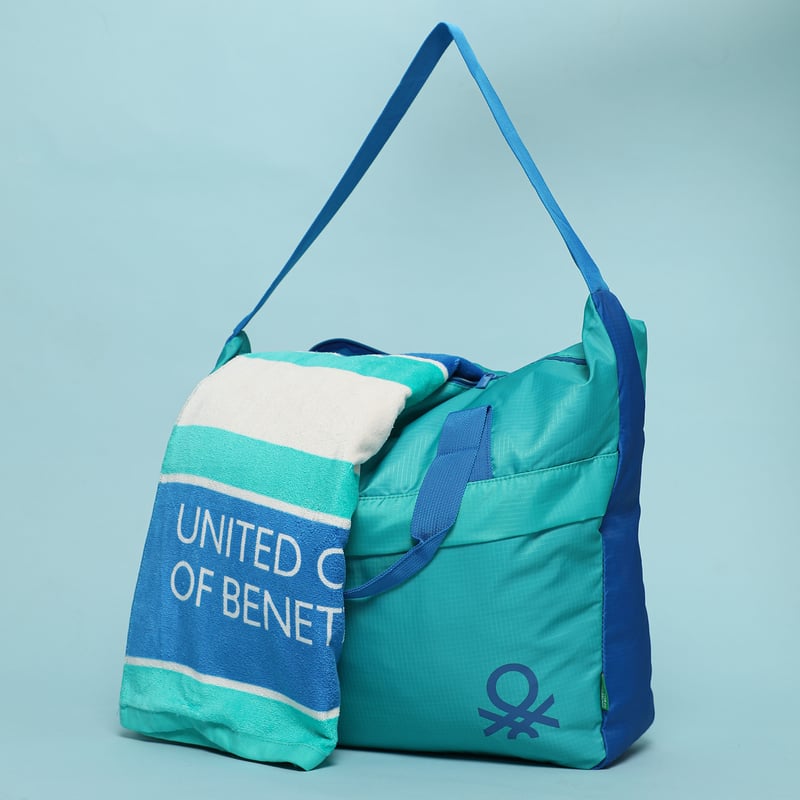 Bolso Toalla De Playa 100 Algodon Benetton