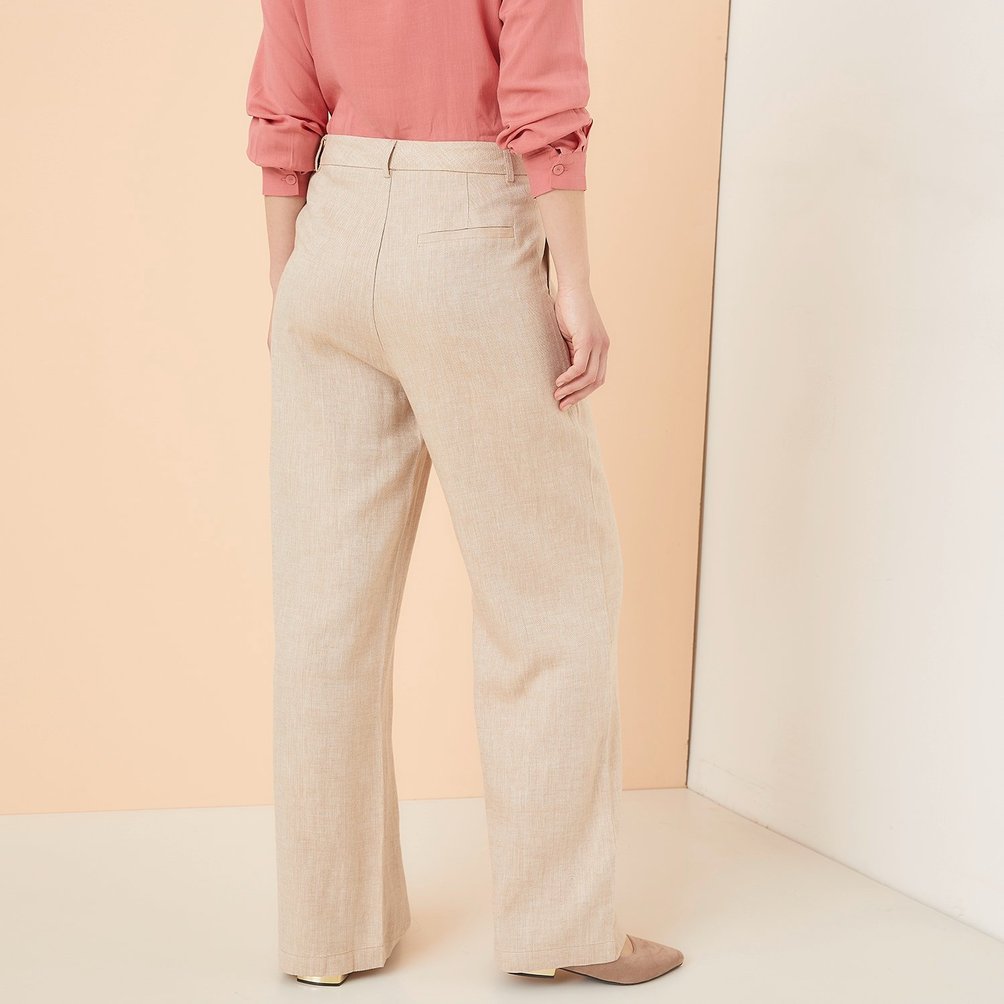 Pantalón Donatella Melón Lino