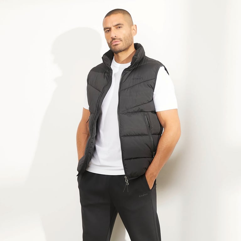 Chaleco Acolchado Para Hombre Chaleco Acolchado De Nylon Reciclado