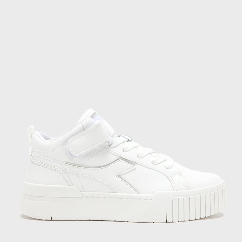 Diadora Zapatillas De Deporte De Moda Para Mujer De Cuero Blanco 7.5 US, Blanco