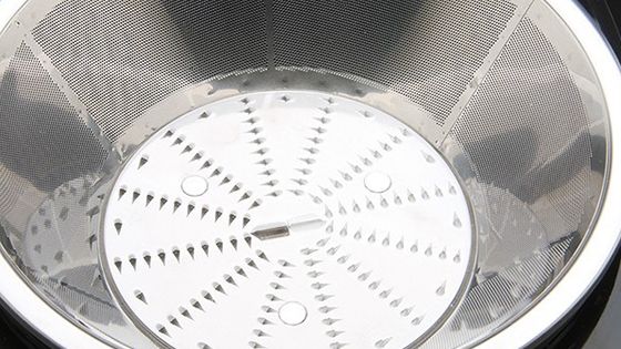 Acero inoxidable extractor