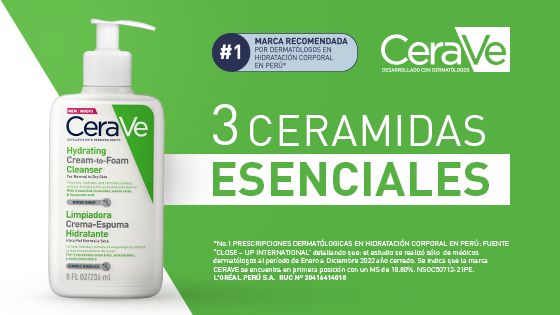 Ceramidas con CeraVe