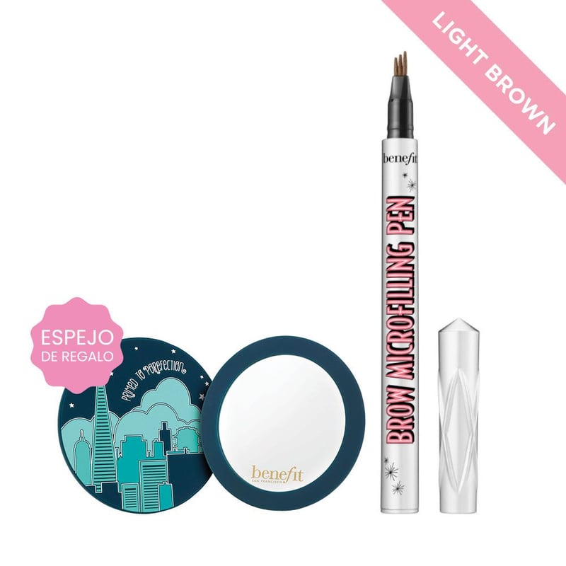 BENEFIT - Microfilling Pen Tono Light Brown + Espejo