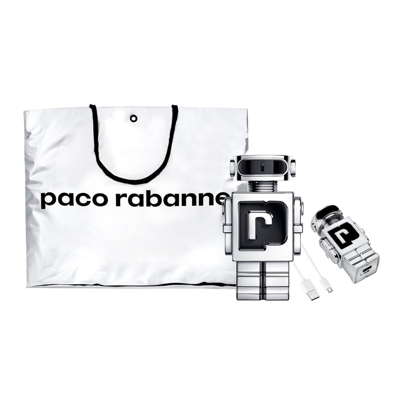 RABANNE - Set de Regalo Phantom EDT 100 ml + Cargado USB + Bolsa de Regalo