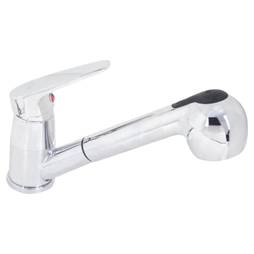 Griferia monocomando para cocina cuello extensible Sodimac .ar