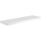 Estante de melamina flotante blanco 80 x 25 x 3.8 cm