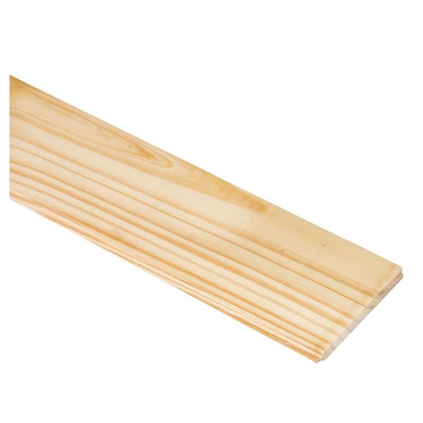 Machimbre madera de pino 1/2