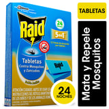 Tabletas contra mosquitos larga duración
