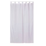 Cortina de tela traslúcida pratto de tela blanco 140 x 210 cm