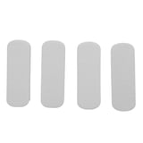 Topes autoadhesivos rectangulares blanco x 4 u