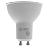 Lámpara dicroica LED GU 10 7 w fría ángulo abierto
