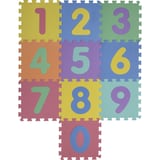 Alfombra puzzle números 30 x 30 cm 10 piezas