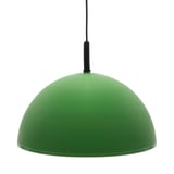 Lámpara colgante verde 1 luz E27