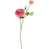 Flor artificial vara ranun rosado 54 cm