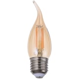 Lámpara LED filamento 4w c35l E27 ambar