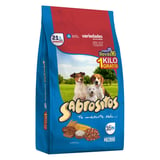 Alimento seco para perros adultos sabores variados 15 kg