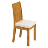 Set de 2 sillas Florencia rovere y blanco