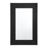 Espejo decorativo Diamond negro 40 x 60 cm