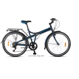 Bicicleta Folding Smart rodado 26 azul