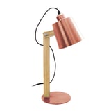 Lámpara de escritorio Paulo cobre