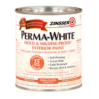 Pintura latex exterior blanco semimate 0.946 L