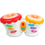 Set de bongos infantiles con luces y sonidos