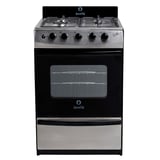 Cocina multigas 4 hornallas gris MASST56I