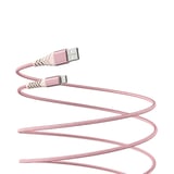 Cable USB-A tipo-C 3 m rosa dorado
