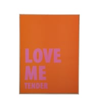 Cuadro Love me 30 x 40 cm