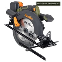 Sierra circular inalámbrica 20 V 184 mm