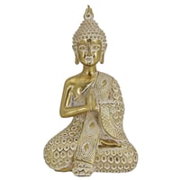 Budha Meditando Dorado 19Cm