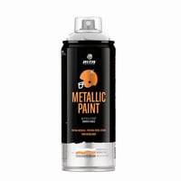 Tinta Spray Mtn Pro Pintura Metálica Alumio R-9006 400ml Montana Colors