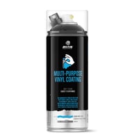 Tinta Spray Mtn Pro Vinil Líquido Preto Metalizado 400ml Montana Colors