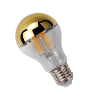 Bulbo Led Filamento Defletora Dourada 4w Luz Ambar 127/220v E27