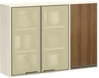 Armario 120cm 3 Portas Luciane Linea