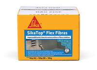 Argamassa Polimérica Impermeabilizante Flexível com Fibras SikaTop Flex Fibras 18kg Sika