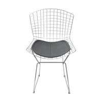 Cadeira 1124 Bertoia Cro Almof Preto Or Design