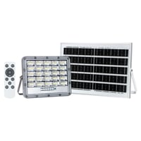 Refletor Deep Solar Led 100w 6500k com Painel Solar e Controle Remoto