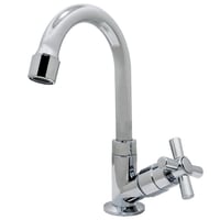 Torneira de Mesa Bica Média para Lavatório Cromada C31 1195