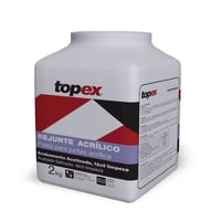 Rejunte Acrílico Cimento Cinza Pote 2 Kg Topex