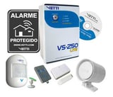 Kit Alarme Security 250 Lite, Branco, Bivolt, 42x7x28cm