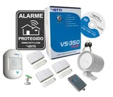 Kit Alarme Vetti Security 350 Plus, Branco, Bivolt, 42x7x28cm