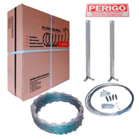 Kit Protetor Perimetral Galvanizado 30cm,calhaforte