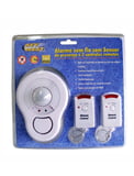 Alarme de Teto sem Fio com Sensor de Presença e 2 Controles Remotos 9,7x13,5x5cm