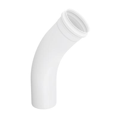 Curva Longa 45 Esgoto Branco 100mm