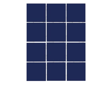 Revestimento Cobalto 10x10cm Caixa 1,95m Telado Azul Strufaldi